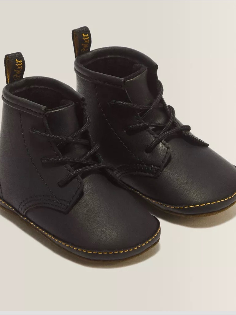 Dr. Martens 1460 Crib Baby Boots Black US 4